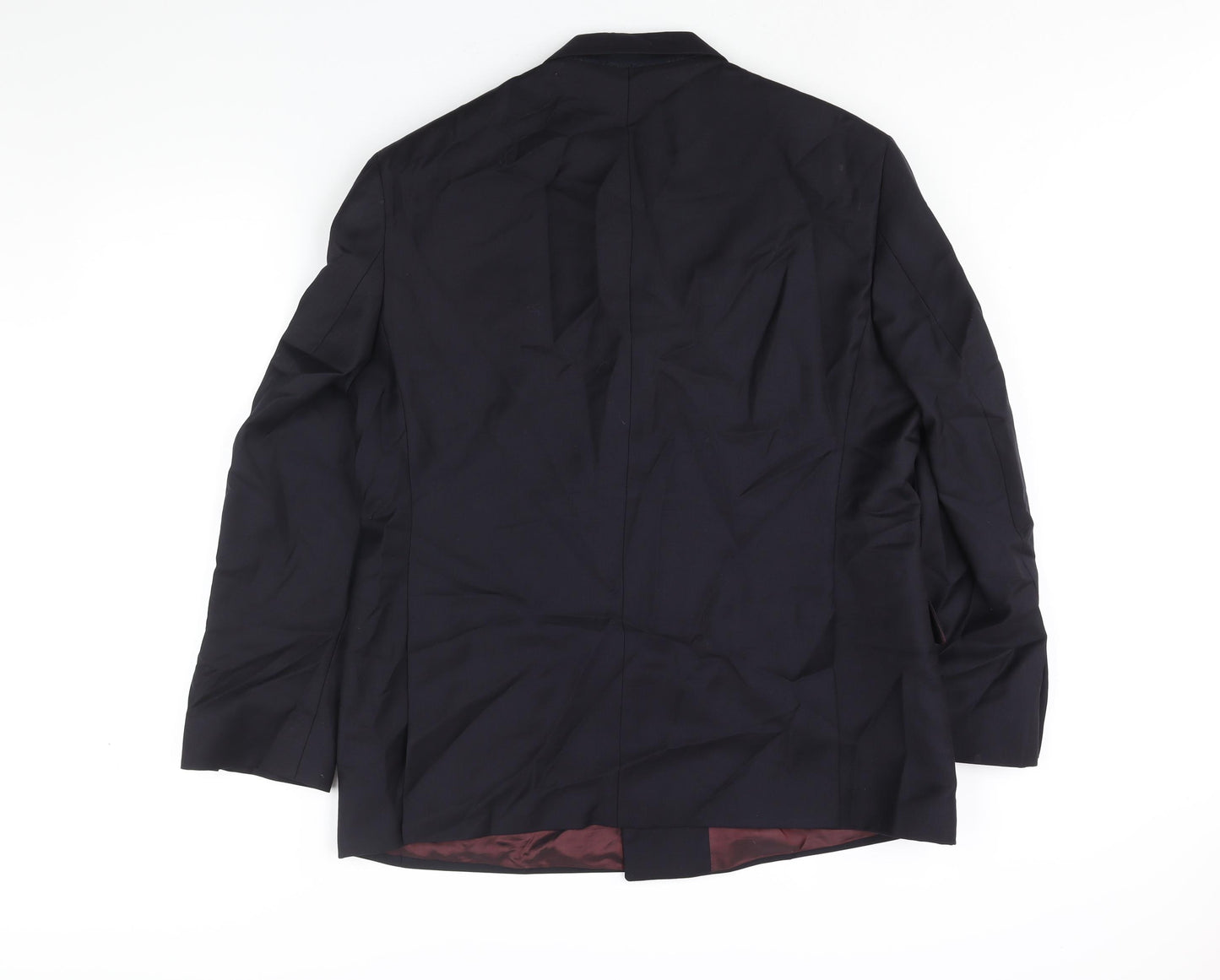 Marks and Spencer Mens Blue Cashmere Jacket Suit Jacket Size 42 Regular