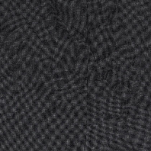 The Label Mens Black Wool Jacket Suit Jacket Size 46 Regular