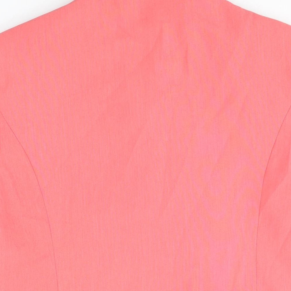 Berkertex Womens Pink Jacket Size 16 Button