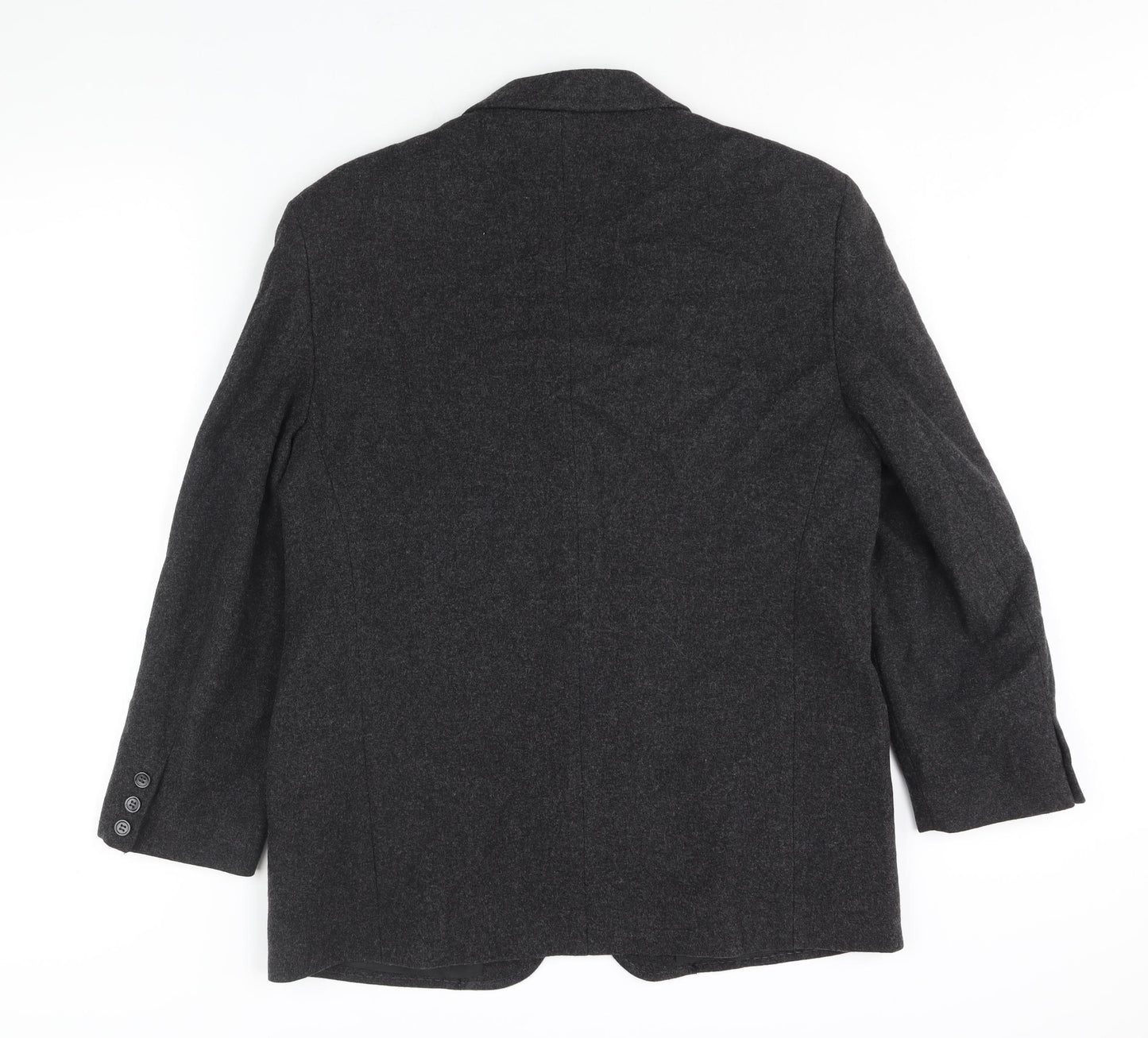 Planet Womens Grey Jacket Blazer Size 16 Button