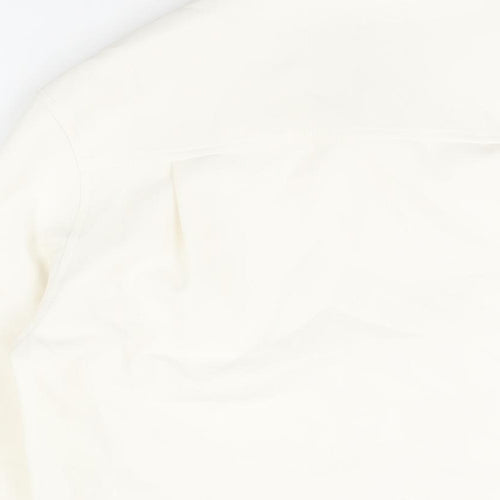 Marks and Spencer Womens Ivory Jacket Size 10 Snap