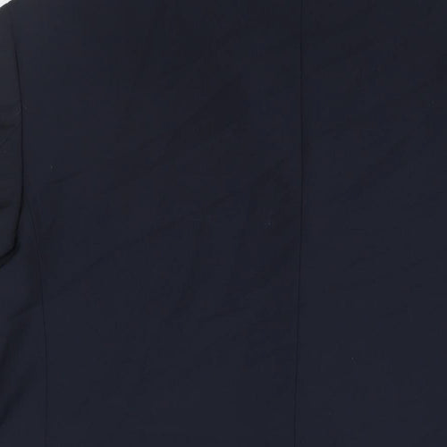 Marks and Spencer Mens Blue Wool Jacket Suit Jacket Size 44 Regular