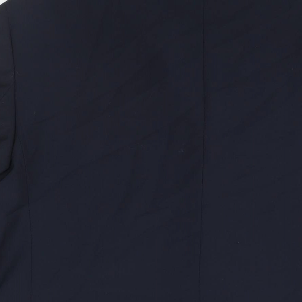 Marks and Spencer Mens Blue Wool Jacket Suit Jacket Size 44 Regular