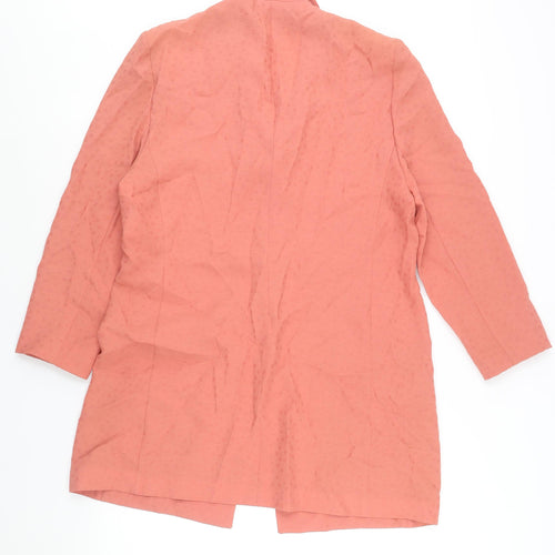 Viyella Womens Pink Jacket Size 14 Button