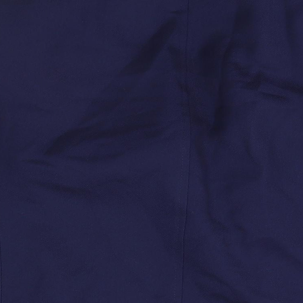 EX Womens Blue Jacket Blazer Size 14 Button