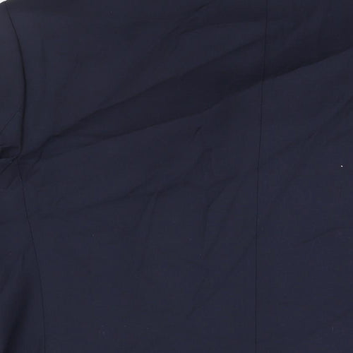 Marks and Spencer Mens Blue Polyester Jacket Suit Jacket Size 46 Regular