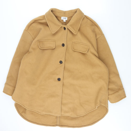 Spreadfashion Womens Brown Jacket Size 2XL Button