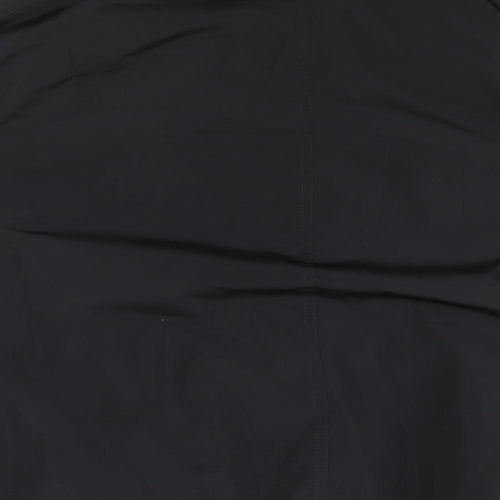 Topman Mens Black Bomber Jacket Jacket Size M Zip