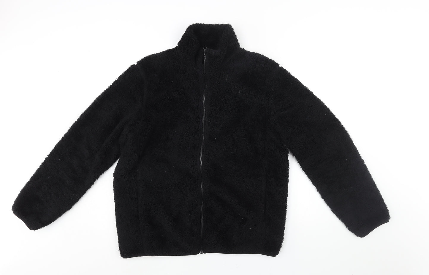 Uniqlo Mens Black Jacket Size M Zip