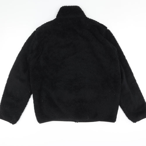 Uniqlo Mens Black Jacket Size M Zip