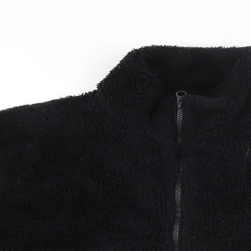 Uniqlo Mens Black Jacket Size M Zip