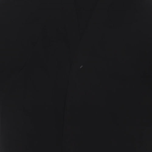 Dorothy Perkins Womens Black Polyester Kimono Blouse Size 8 V-Neck - Open