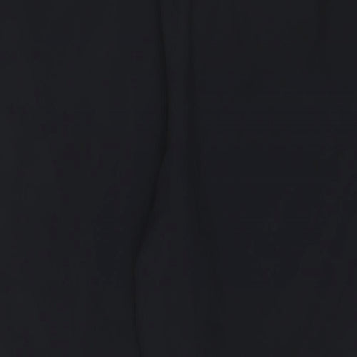 GOODMOVE Womens Black Polyester Jogger Trousers Size 22 L29 in Regular