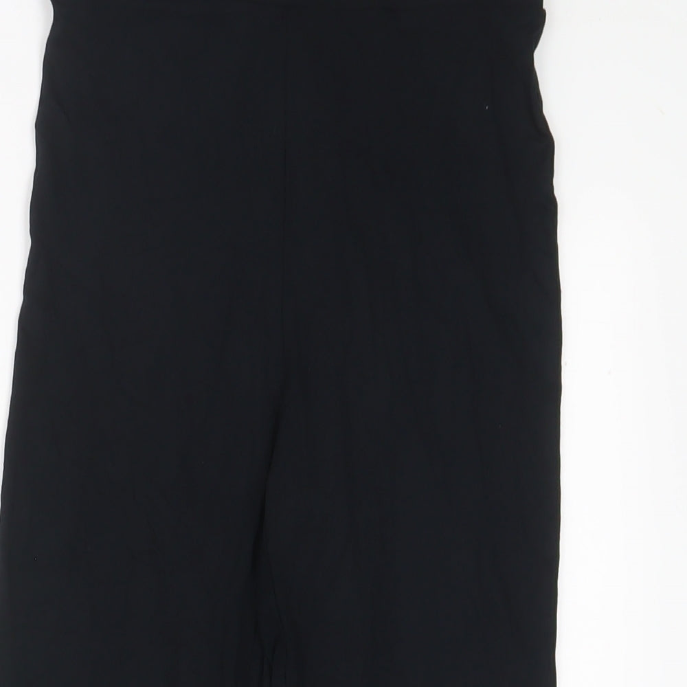 Marks and Spencer Womens Black Viscose Capri Leggings Size 6 L20 in