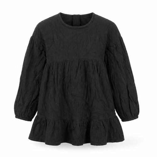 Marks and Spencer Girls Grey Cotton A-Line Size 8-9 Years Collared Zip