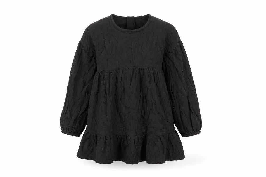 Marks and Spencer Girls Grey Cotton A-Line Size 8-9 Years Collared Zip