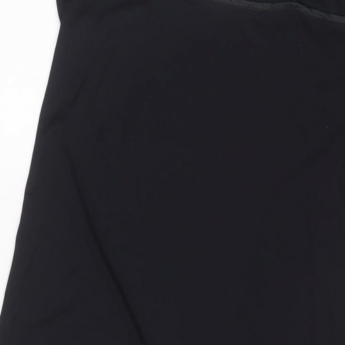 Marks and Spencer Womens Black Solid Polyester Cami Dress Size 12