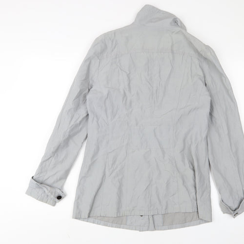 Per Una Womens Grey Jacket Size 12 Zip