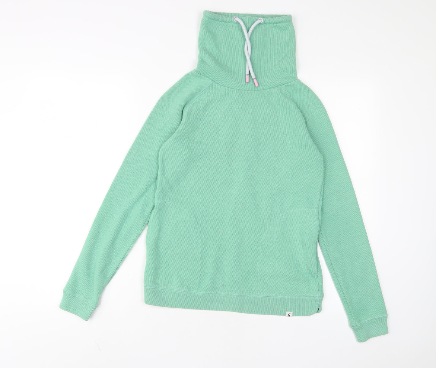 Joules Womens Green Cotton Pullover Sweatshirt Size 6 Pullover - Logo