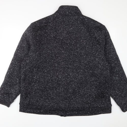 Maine Mens Black Jacket Size 2XL Zip