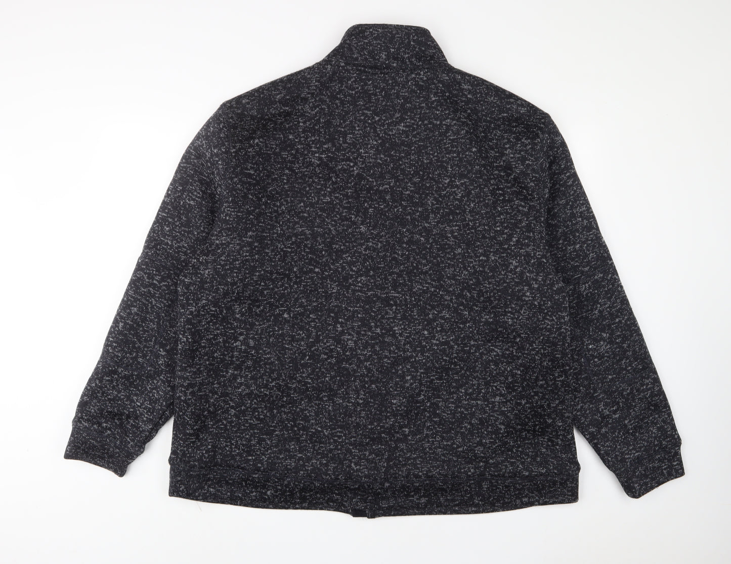Maine Mens Black Jacket Size 2XL Zip
