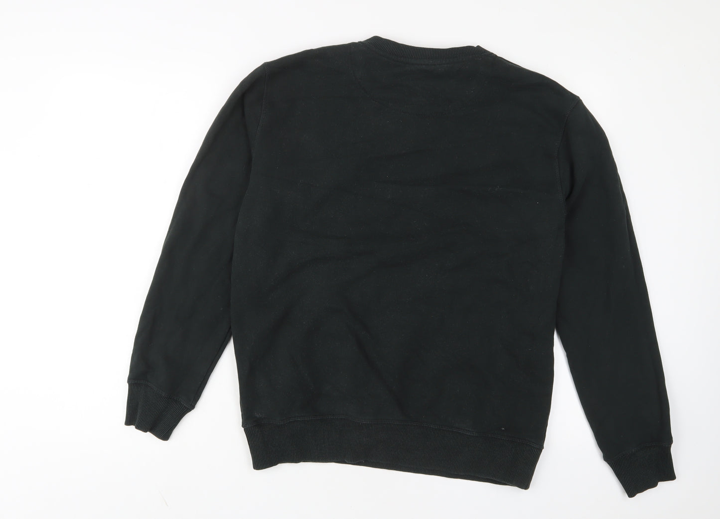 Pepe Jeans Mens Green Cotton Pullover Sweatshirt Size M