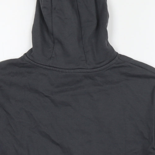 Friends Girls Grey Cotton Pullover Hoodie Size 11-12 Years Pullover