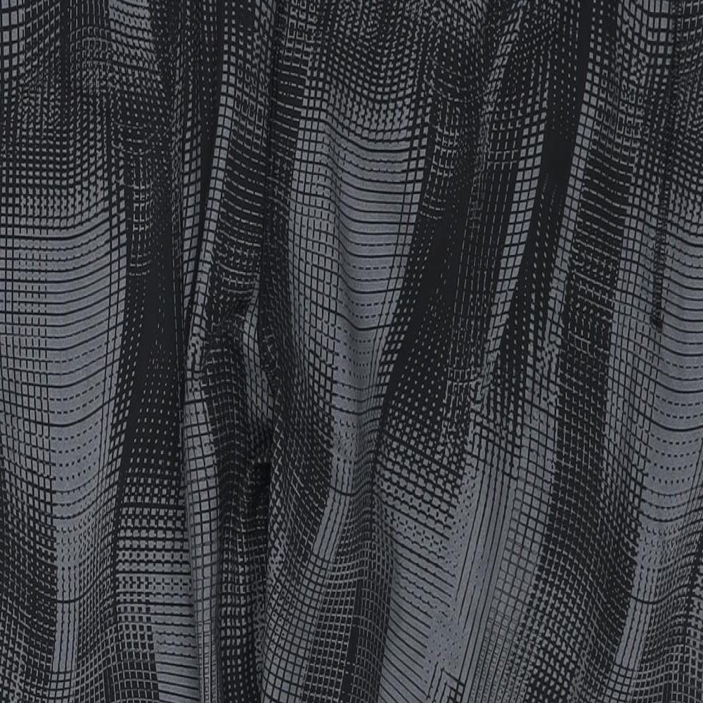 GOODMOVE Womens Grey Polyester Snow Pants Leggings Size 24 L25 in Regular Drawstring