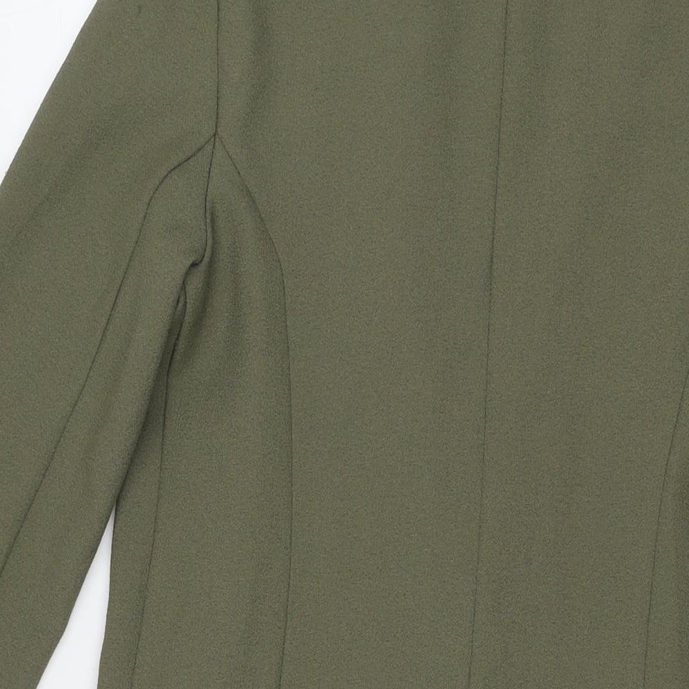 New Look Womens Green Jacket Blazer Size 12