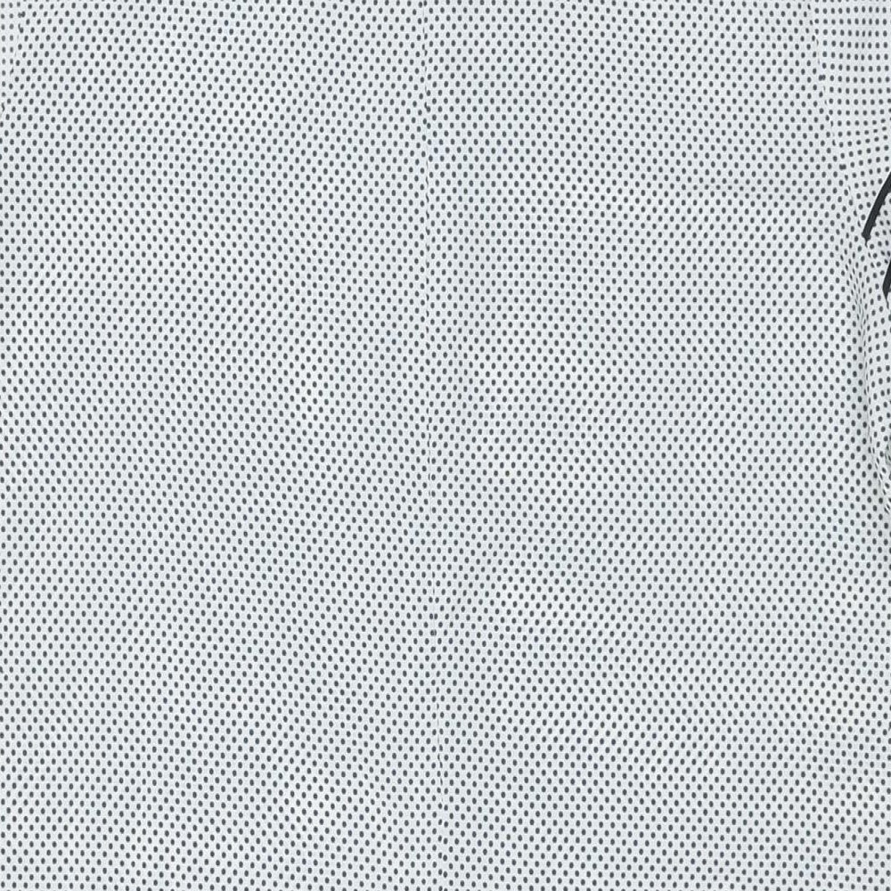 Boohoo Womens Multicoloured Polyester A-Line Size 8 Roll Neck Zip