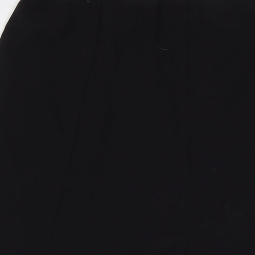 EWM Womens Black Polyester Maxi Skirt Size 16