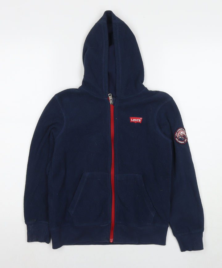 Levi's Boys Blue Jacket Size 10 Years Zip