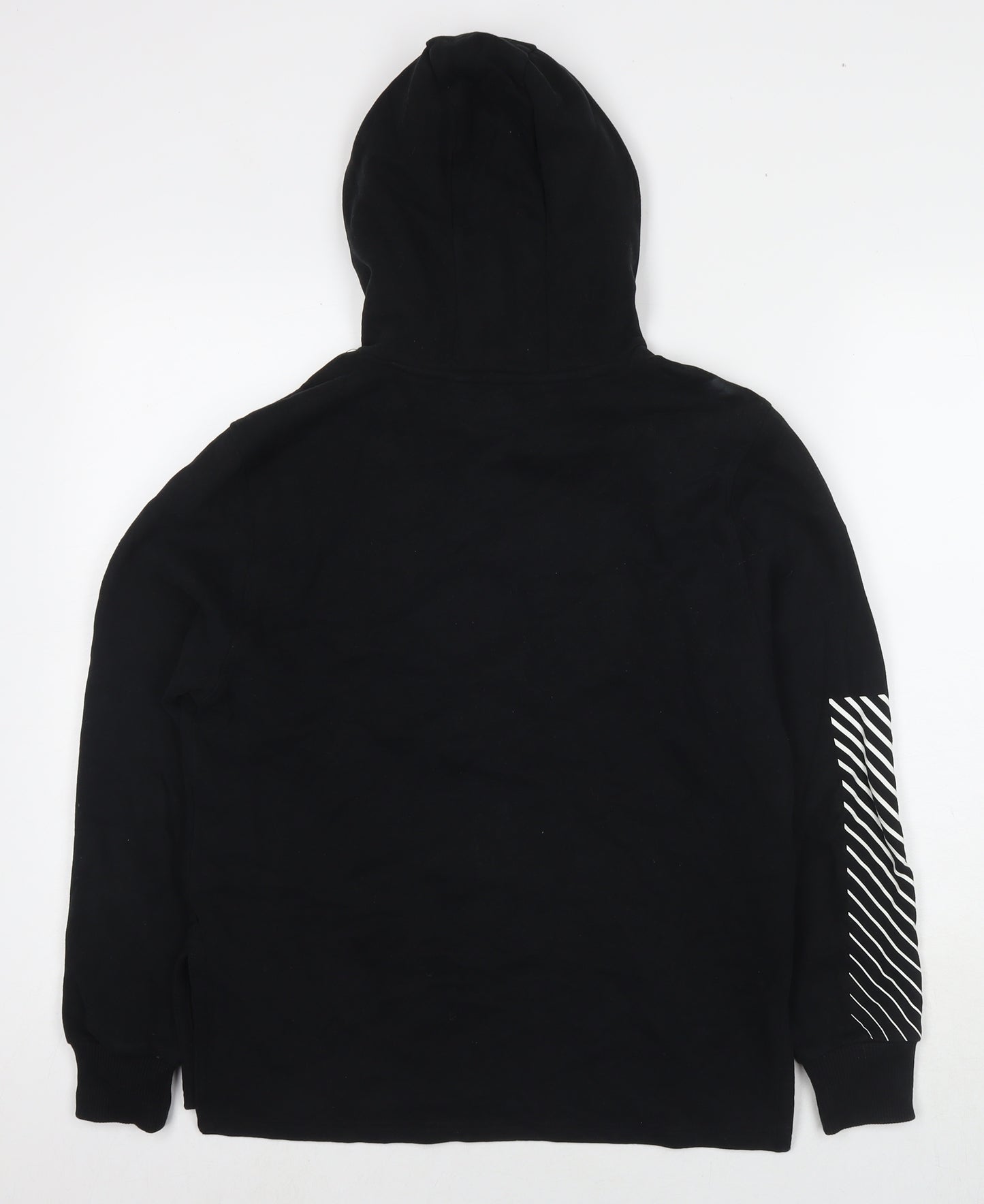 NEXT Boys Black Cotton Pullover Hoodie Size 11 Years Pullover