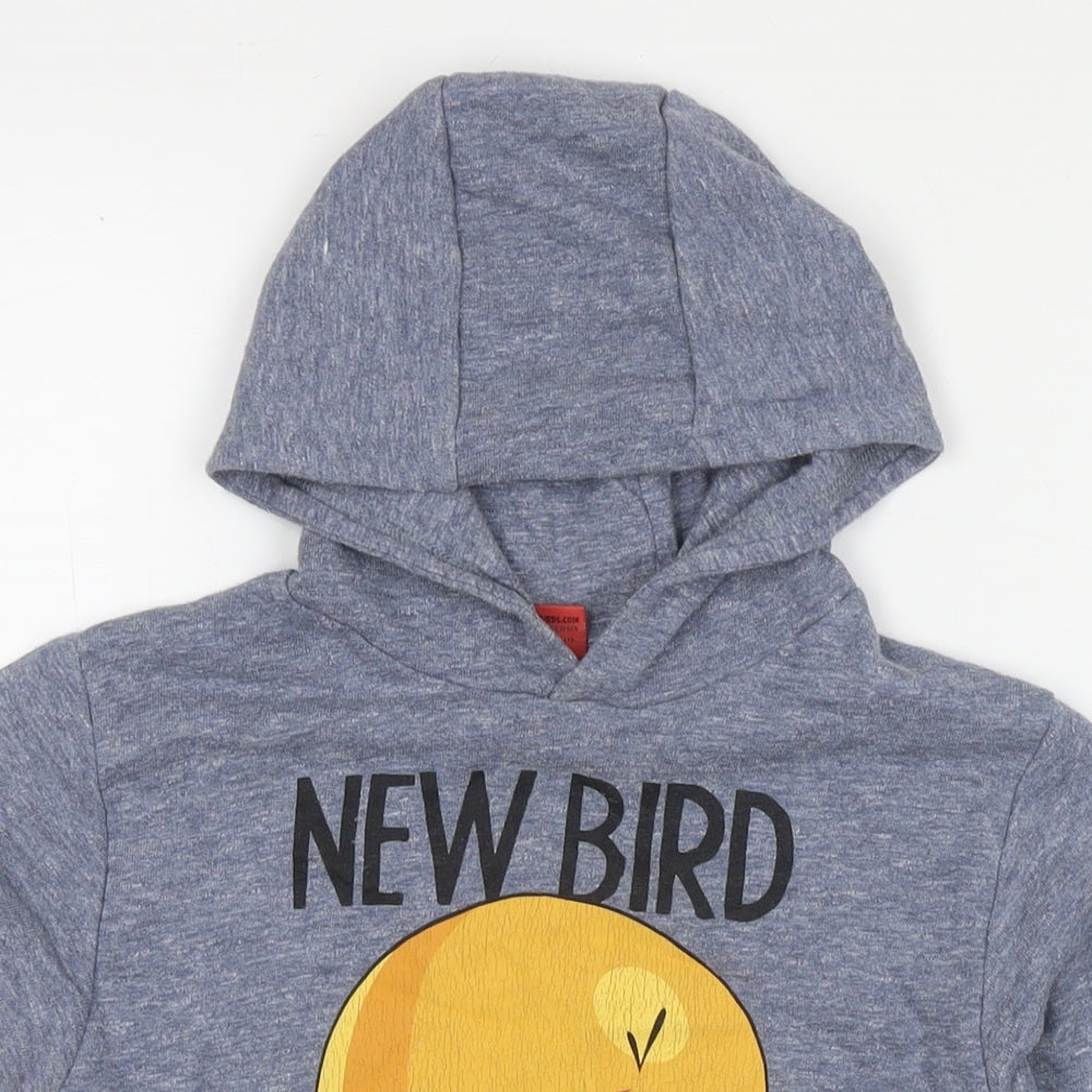 NEXT Boys Blue Polyester Pullover Hoodie Size 9 Years Pullover - Angry Birds