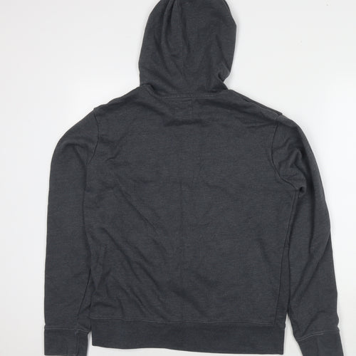 Champion Mens Grey Cotton Pullover Hoodie Size S