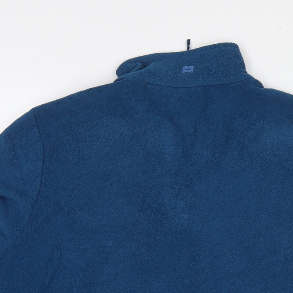 Mountain Warehouse Mens Blue Polyester Pullover Sweatshirt Size XS