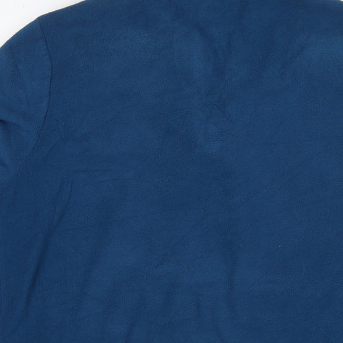 Mountain Warehouse Mens Blue Polyester Pullover Sweatshirt Size XS