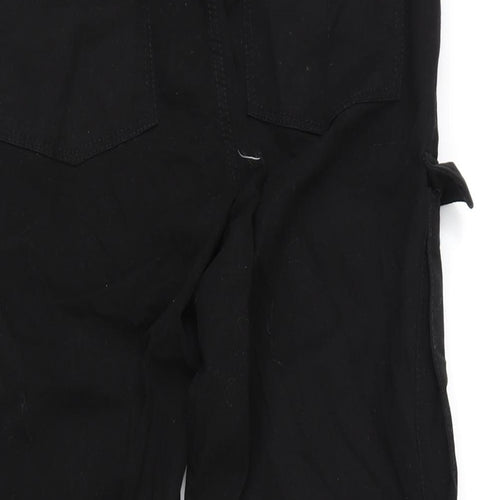 Berksha Womens Black Cotton Straight Jeans Size 27 in L32 in Regular Zip