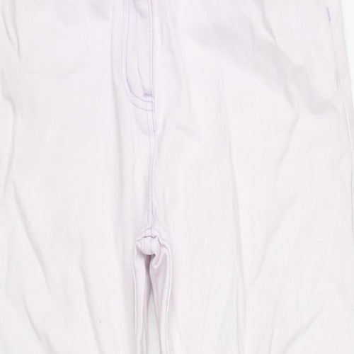 Mackays Womens Pink Cotton Straight Jeans Size 12 L27 in Regular Zip