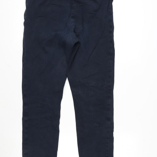 COS Womens Blue Cotton Blend Straight Jeans Size 36 in L28 in Regular Zip