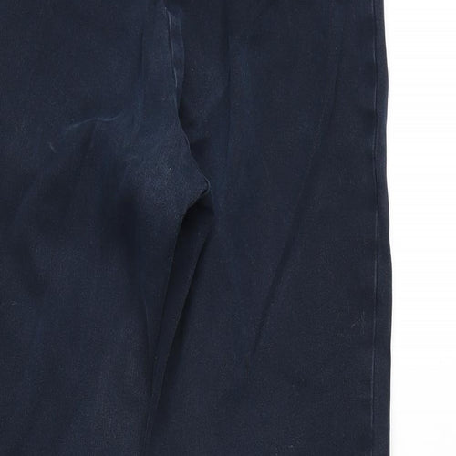 COS Womens Blue Cotton Blend Straight Jeans Size 36 in L28 in Regular Zip