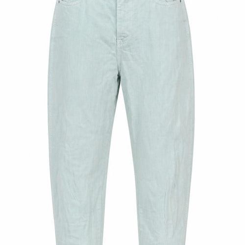 MNG Womens Green Cotton Mom Jeans Size 12 L29 in Regular Zip
