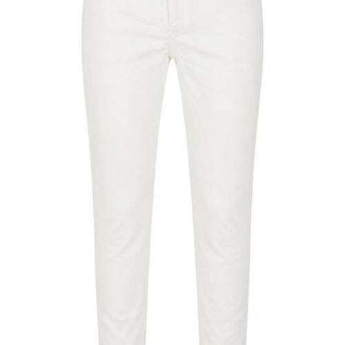 Marks and Spencer Womens White Cotton Skinny Jeans Size 12 L26 in Regular Button
