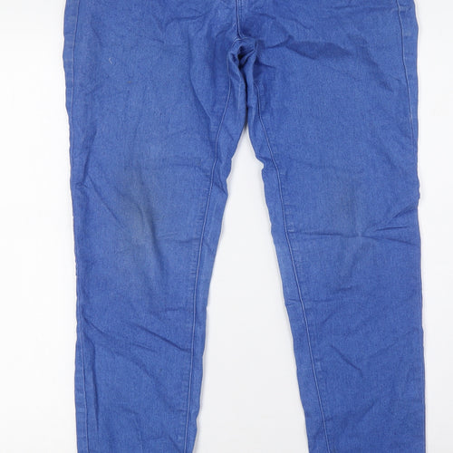 Denim Co Womens Blue Cotton Jegging Jeans Size 10 L32 in Regular Zip