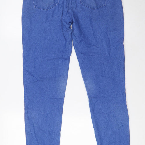 Denim Co Womens Blue Cotton Jegging Jeans Size 10 L32 in Regular Zip