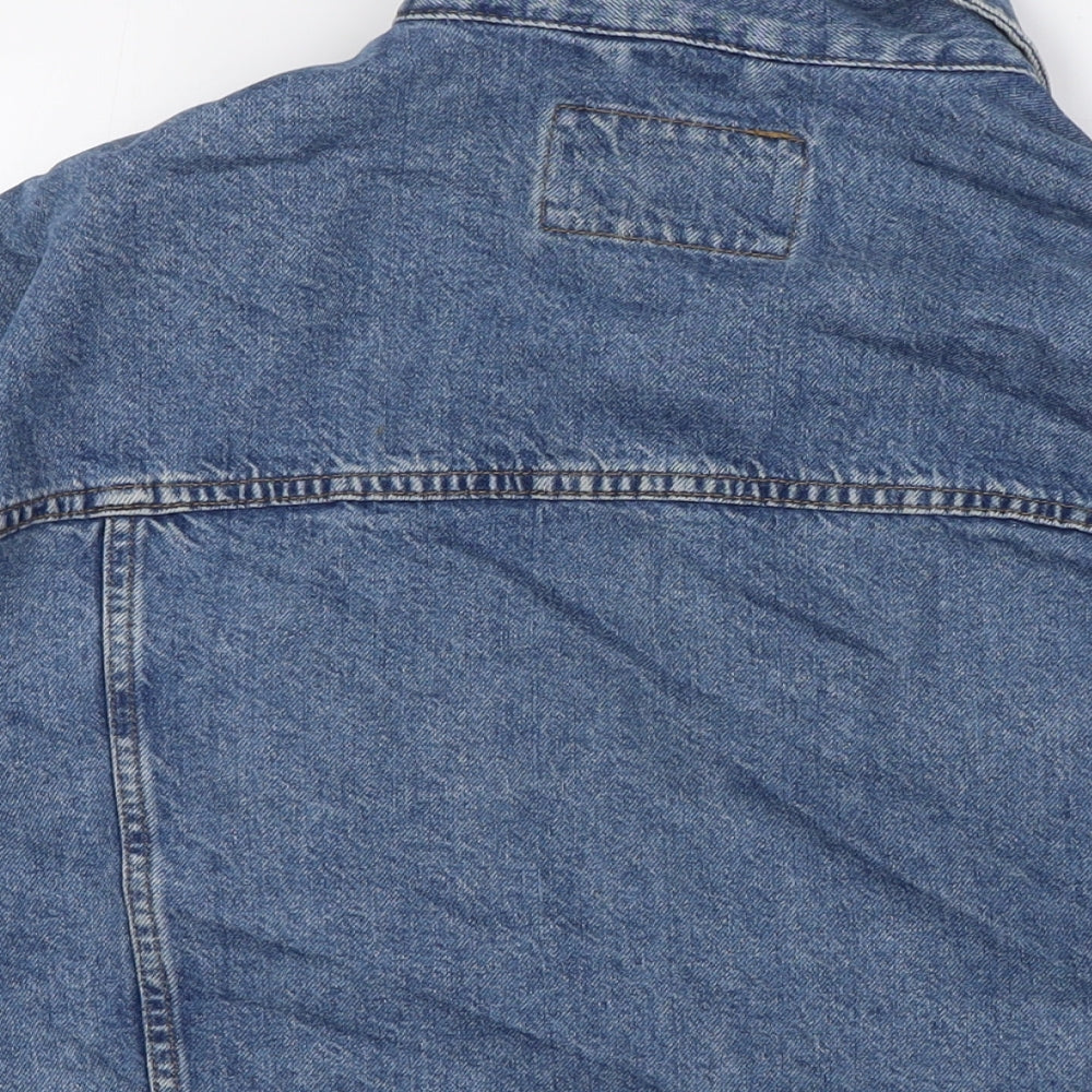 Per Una Womens Blue Jacket Size 14 Button