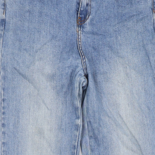 Billabong Mens Blue Cotton Straight Jeans Size 30 in L29 in Regular Button