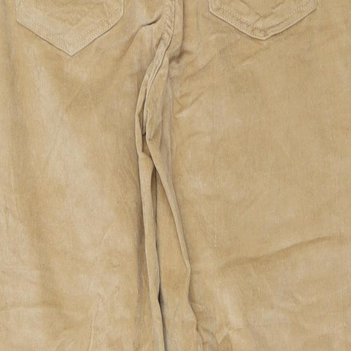 Noisy may Mens Beige Cotton Trousers Size 32 in L31 in Regular Button