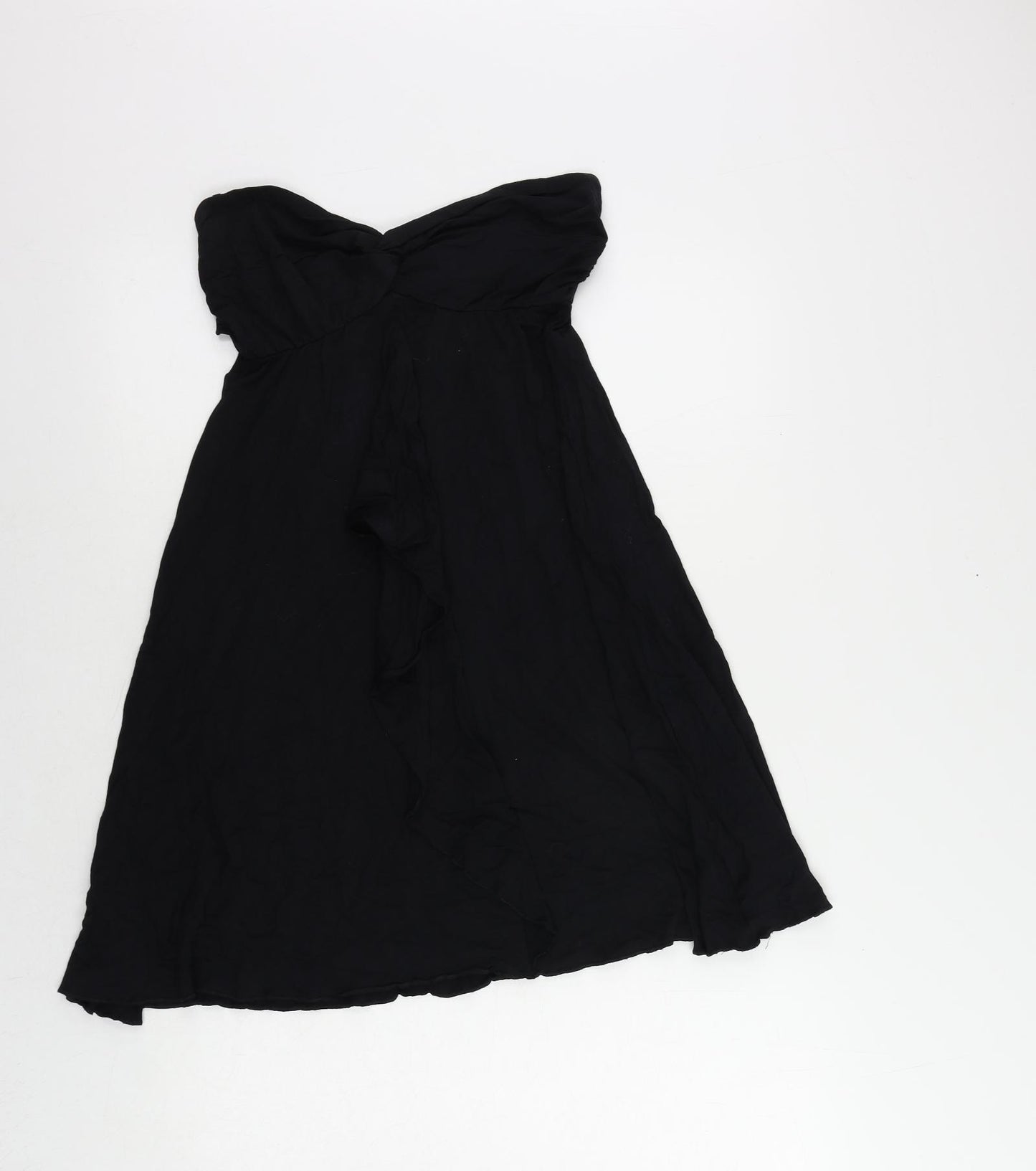 NEXT Womens Black Viscose Cover Up Size 14