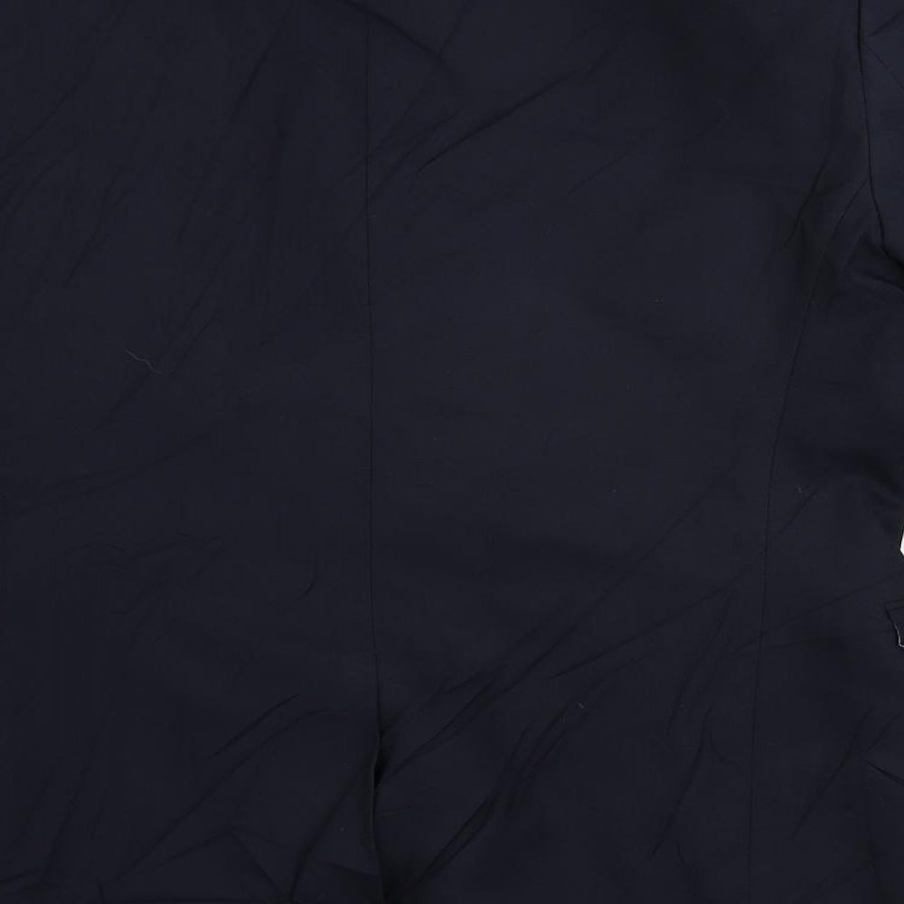 NEXT Mens Blue Polyester Jacket Suit Jacket Size 38 Regular